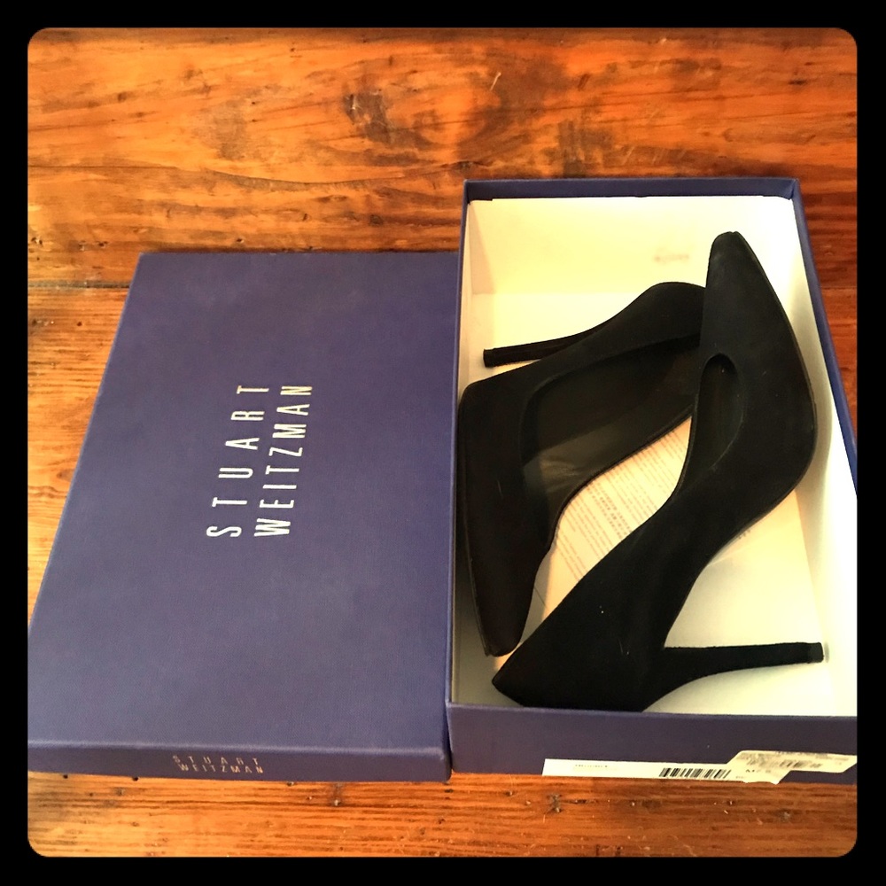 Stuart Weitzman Black Heels